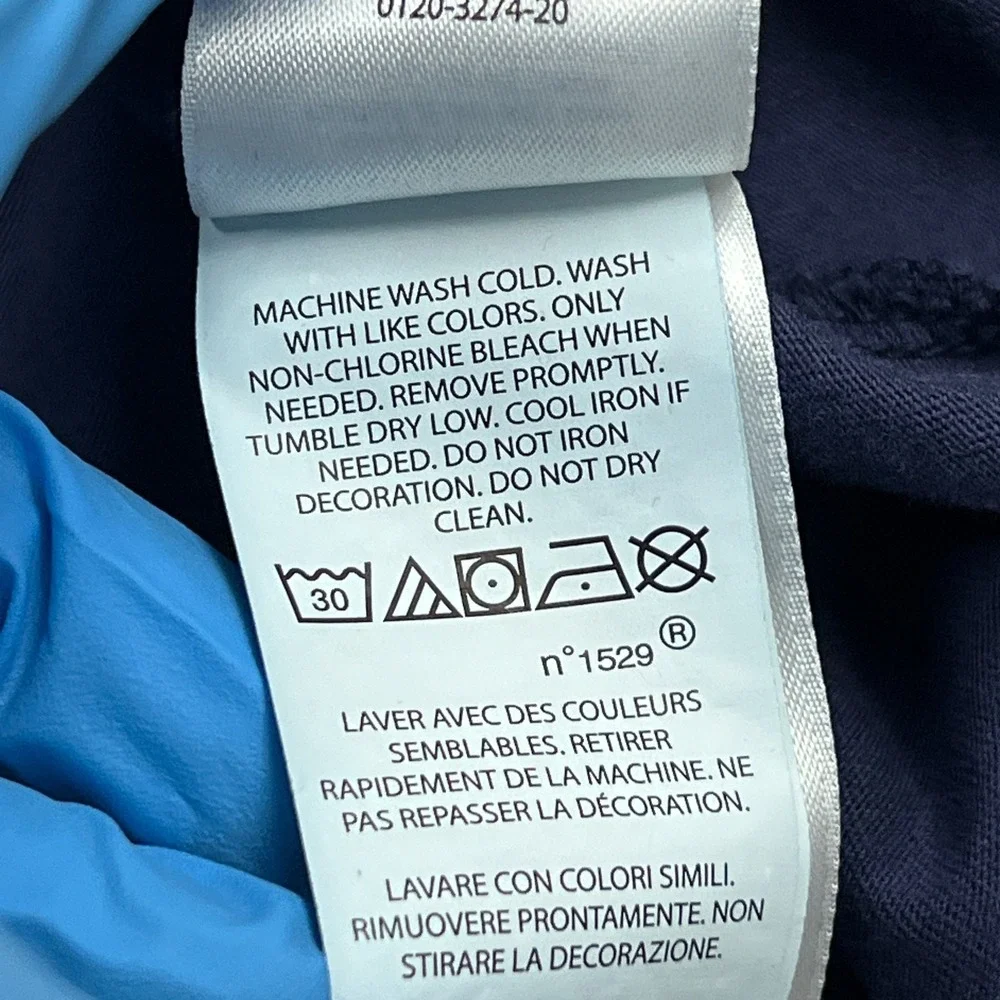 Polo Ralph Lauren Hoodie Men's Large Blue Lightweight Jersey Hooded T-Shirt Pony